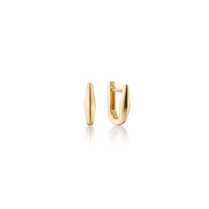 18K Gold Petite "Points North" Earring