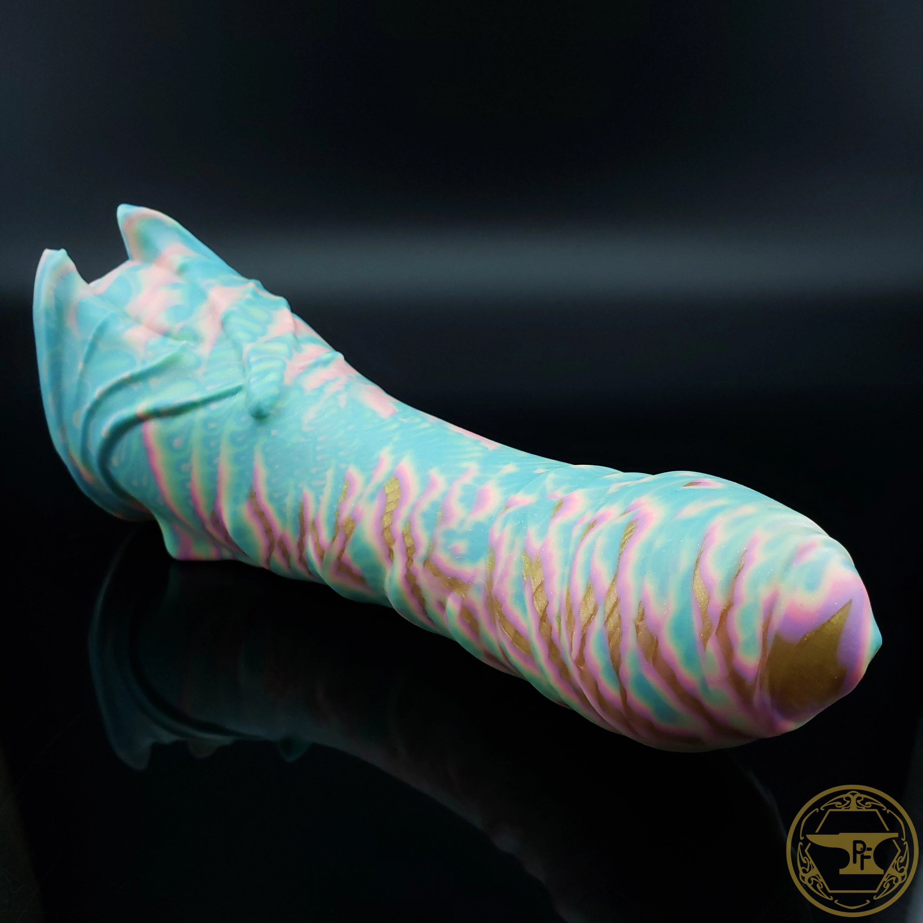 *|5/1|* Medium Merfolk, Medium 00-50 Firmness, Golden Vein Pastel Rainbows, 6194