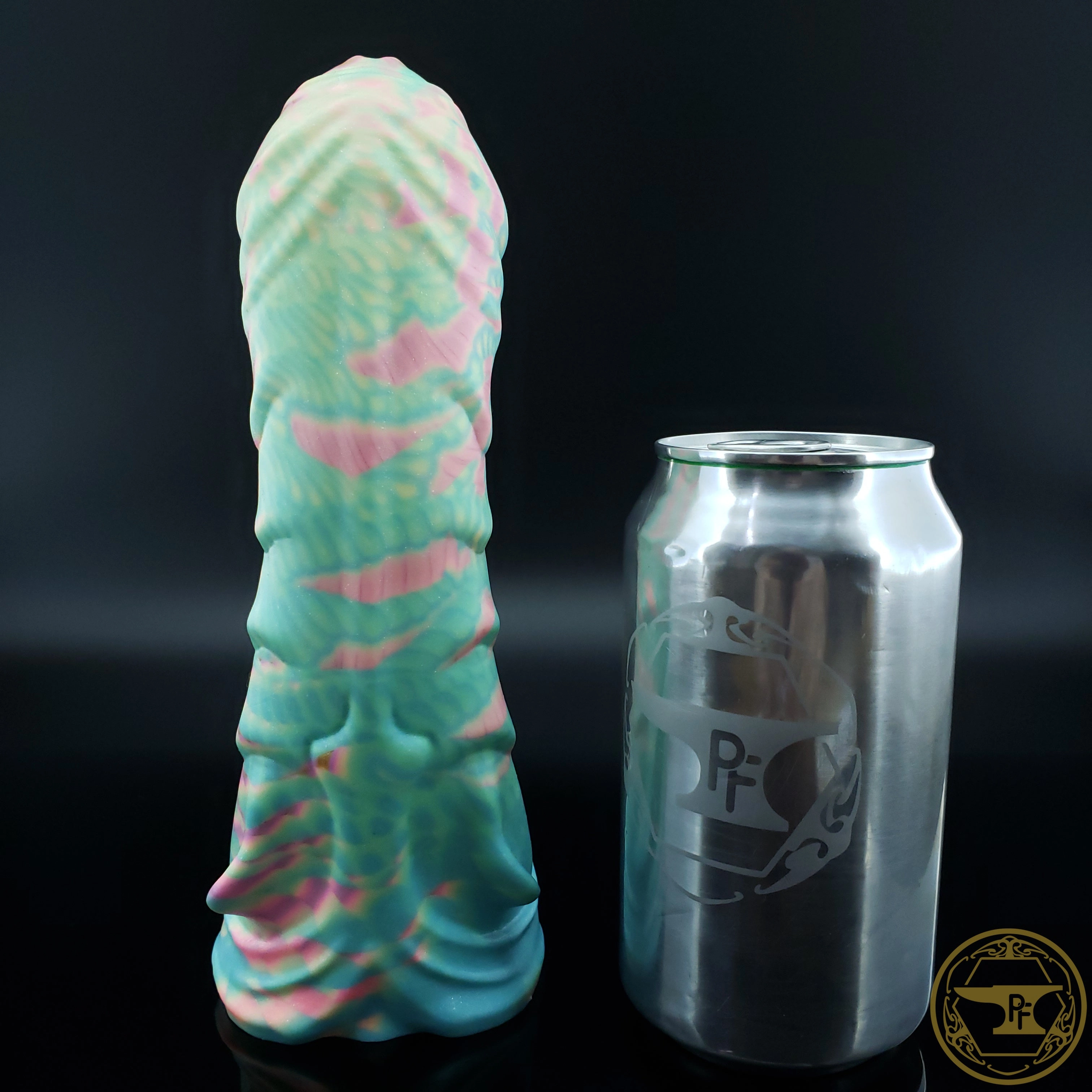 *|5/1|* Medium Merfolk, Medium 00-50 Firmness, Golden Vein Pastel Rainbows, 6194