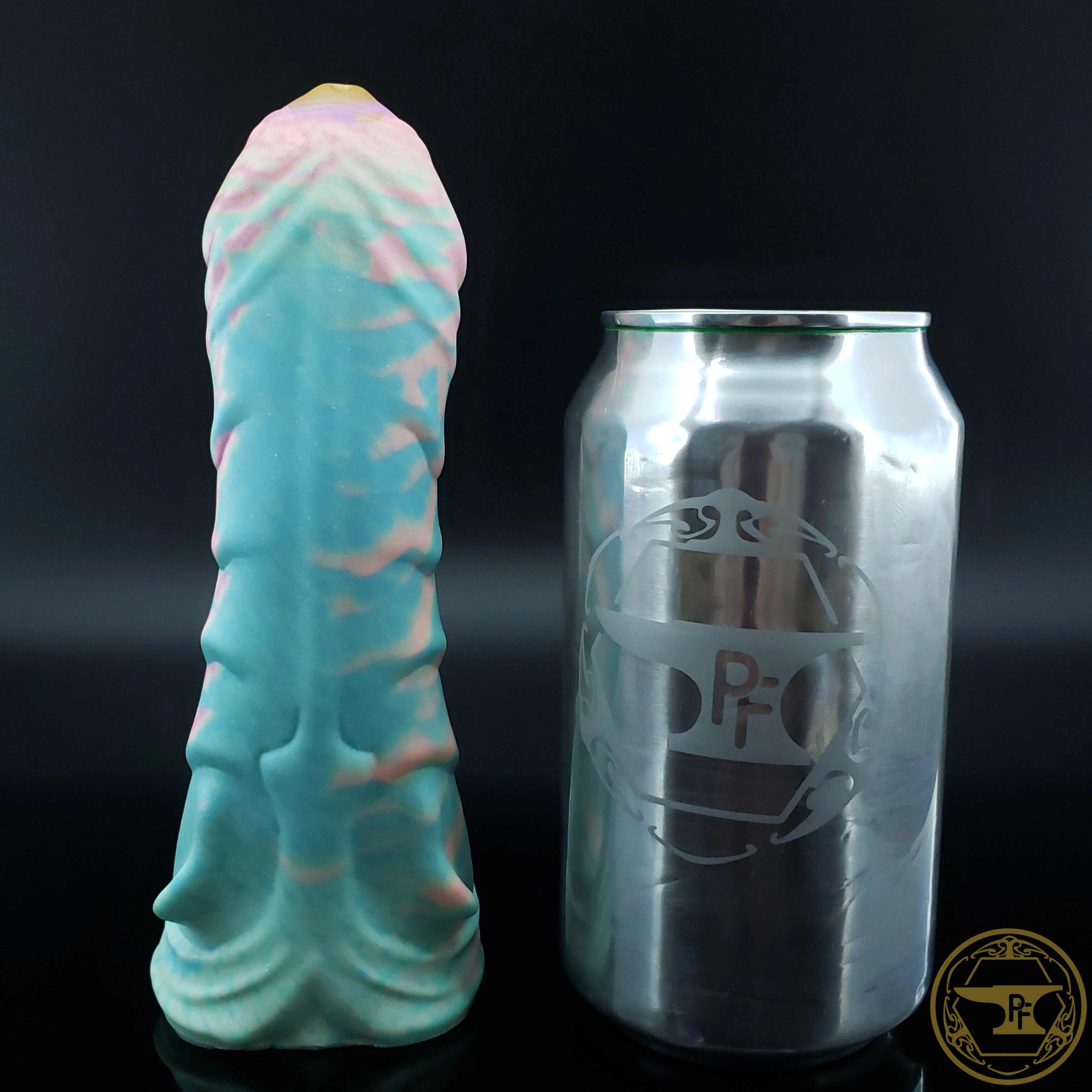 *|5/1|* Small Merfolk, Medium 00-50 Firmness, Golden Vein Pastel Rainbows, 6198