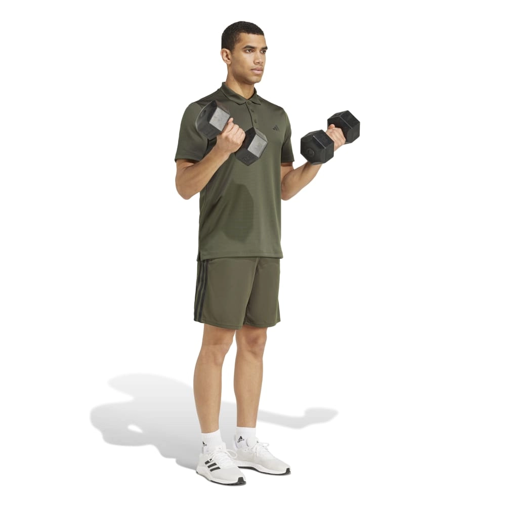 adidas Train Essentials Piqué 3-Stripes Men's Training Shorts