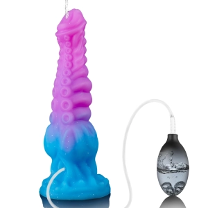 Akkoro 9.71 Squirting Tentacle Dildo With a Knot & Octopus Texture-Laphwing