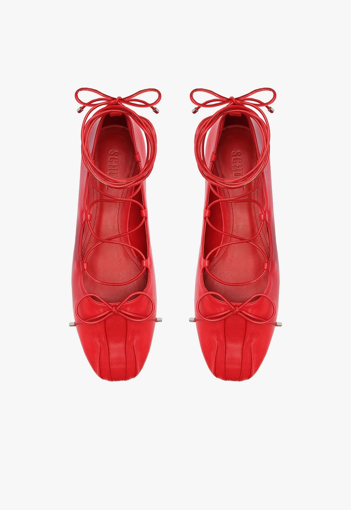 Arissa Lace Up Leather Flat