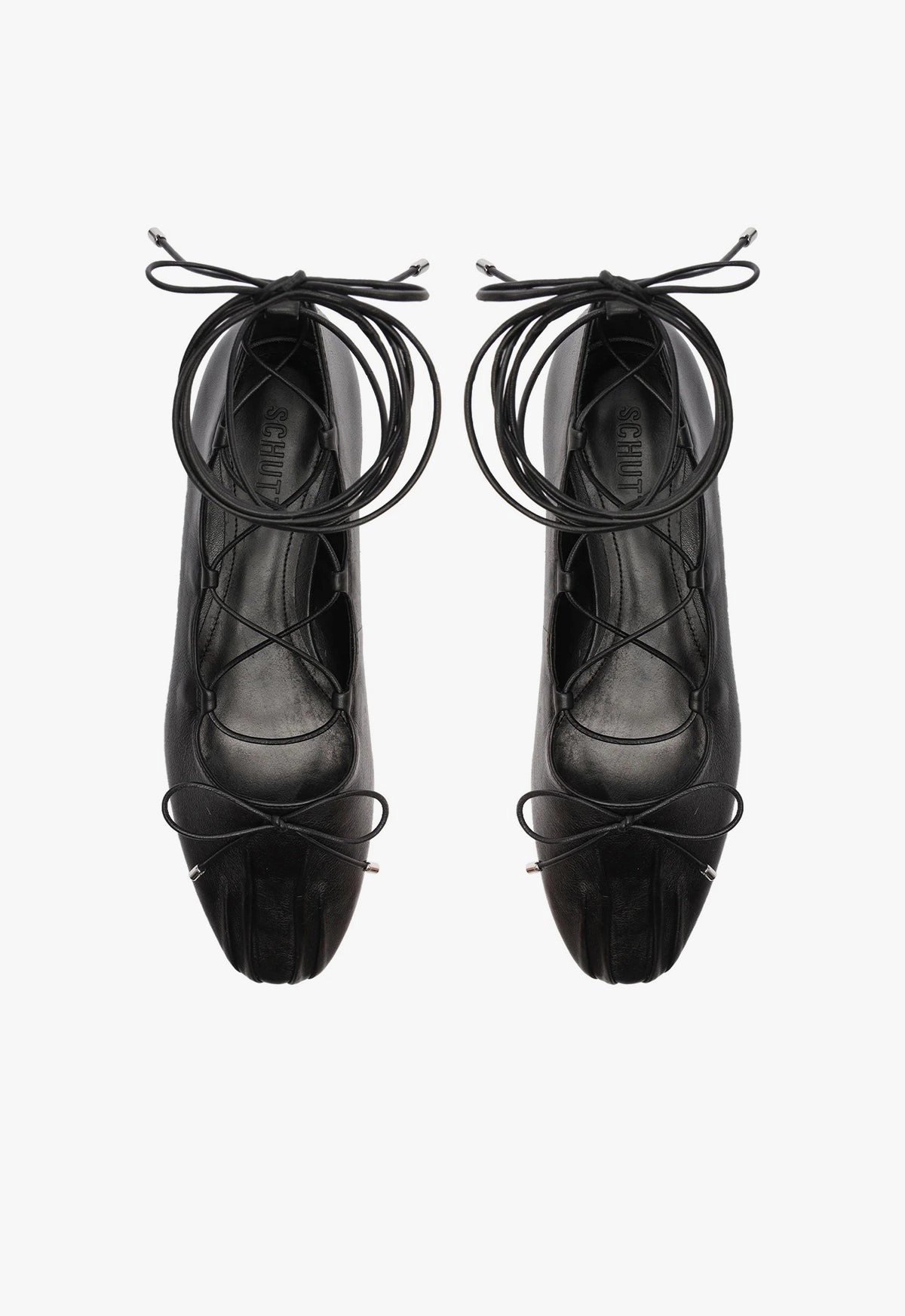 Arissa Lace Up Leather Flat