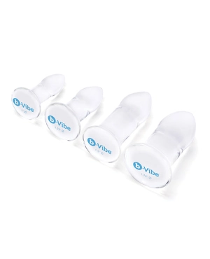 B-vibe Glass Anal Dilator 4 Pc Training Set