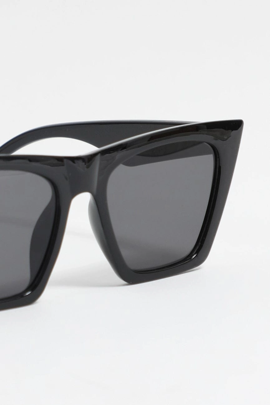 Black Animal Print Fashion Sunglasses