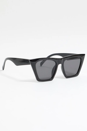 Black Animal Print Fashion Sunglasses