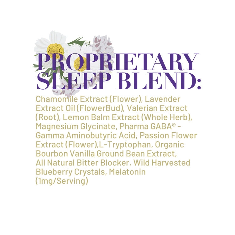 Blueberry Lavender Sleepy Chocolate