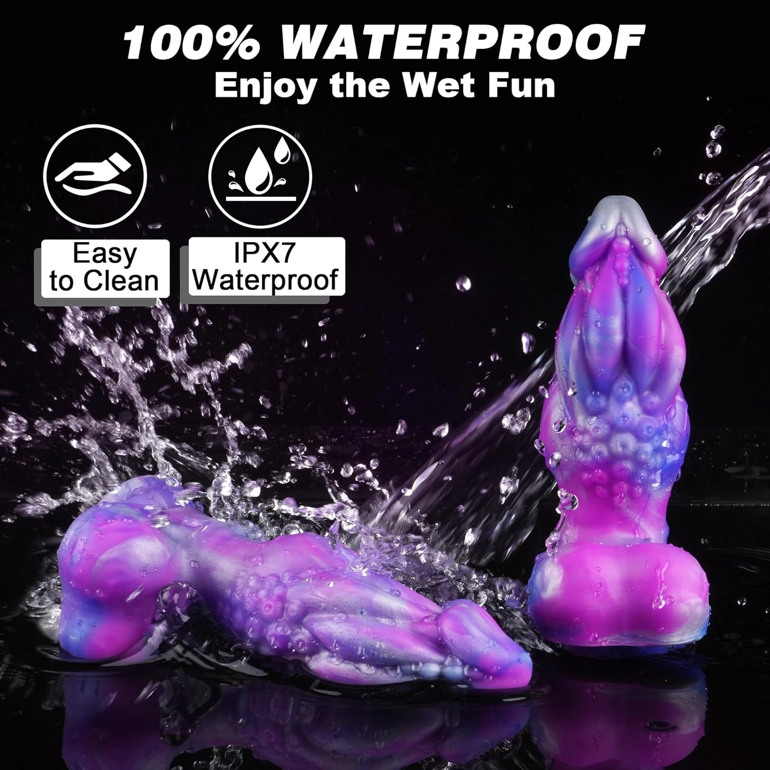 Dean 7.09 Monster Knot Dildo-Laphwing