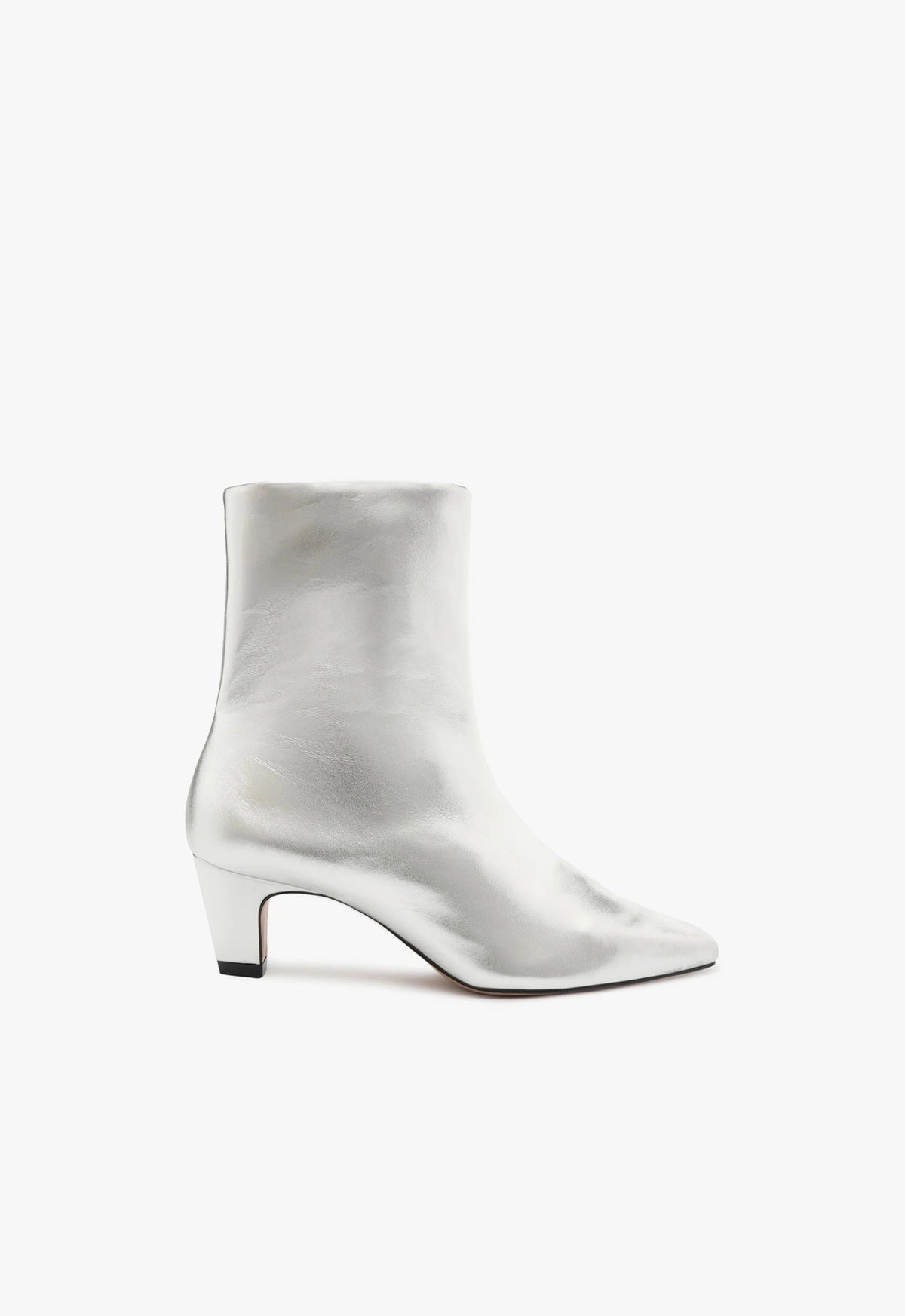 Dellia Metallic Leather Bootie