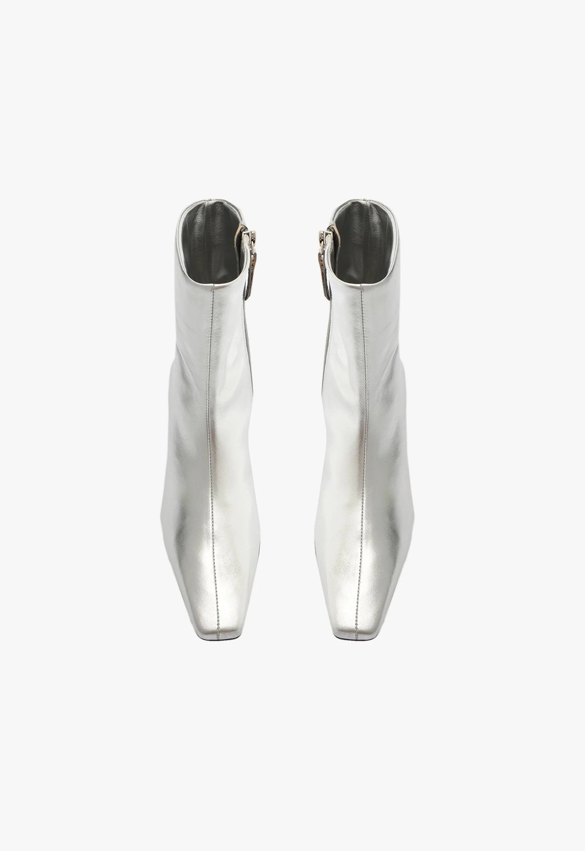 Dellia Metallic Leather Bootie