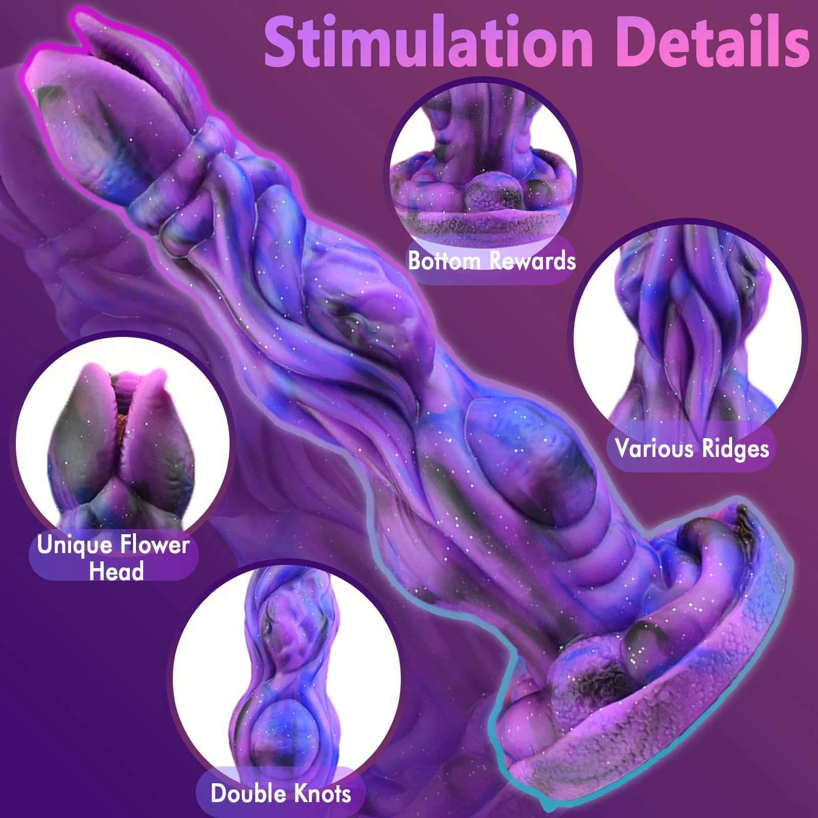 Demo 9.2 Fantasy Monster Dildo With Two Big Knots - Laphwing