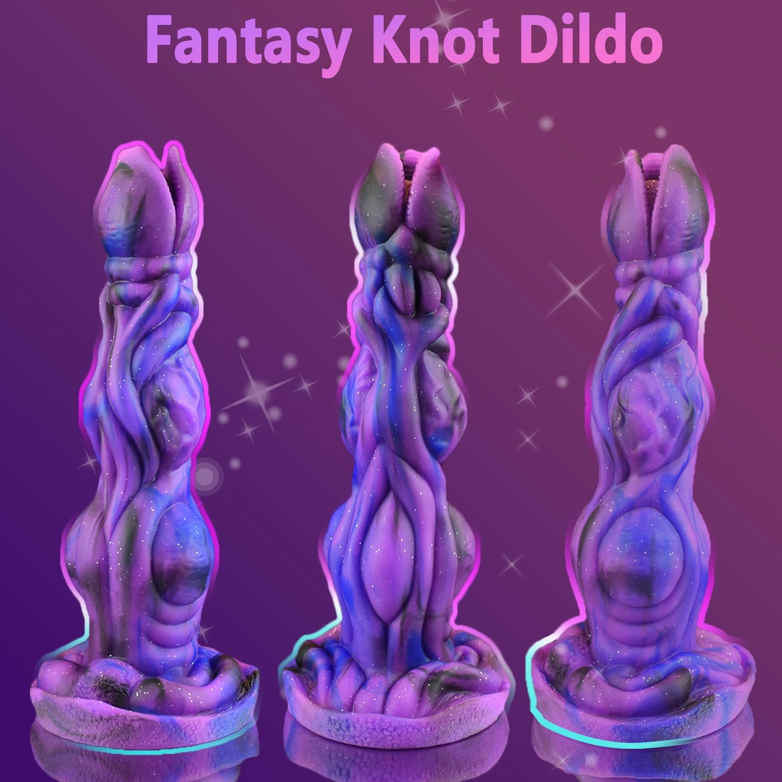 Demo 9.2 Fantasy Monster Dildo With Two Big Knots - Laphwing
