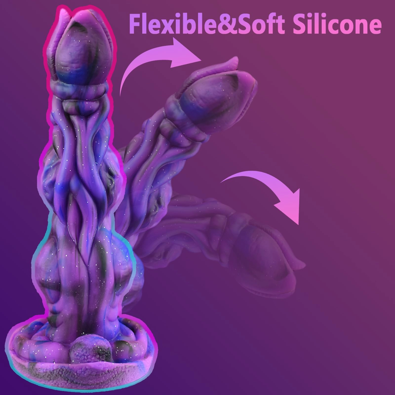 Demo 9.2 Fantasy Monster Dildo With Two Big Knots - Laphwing