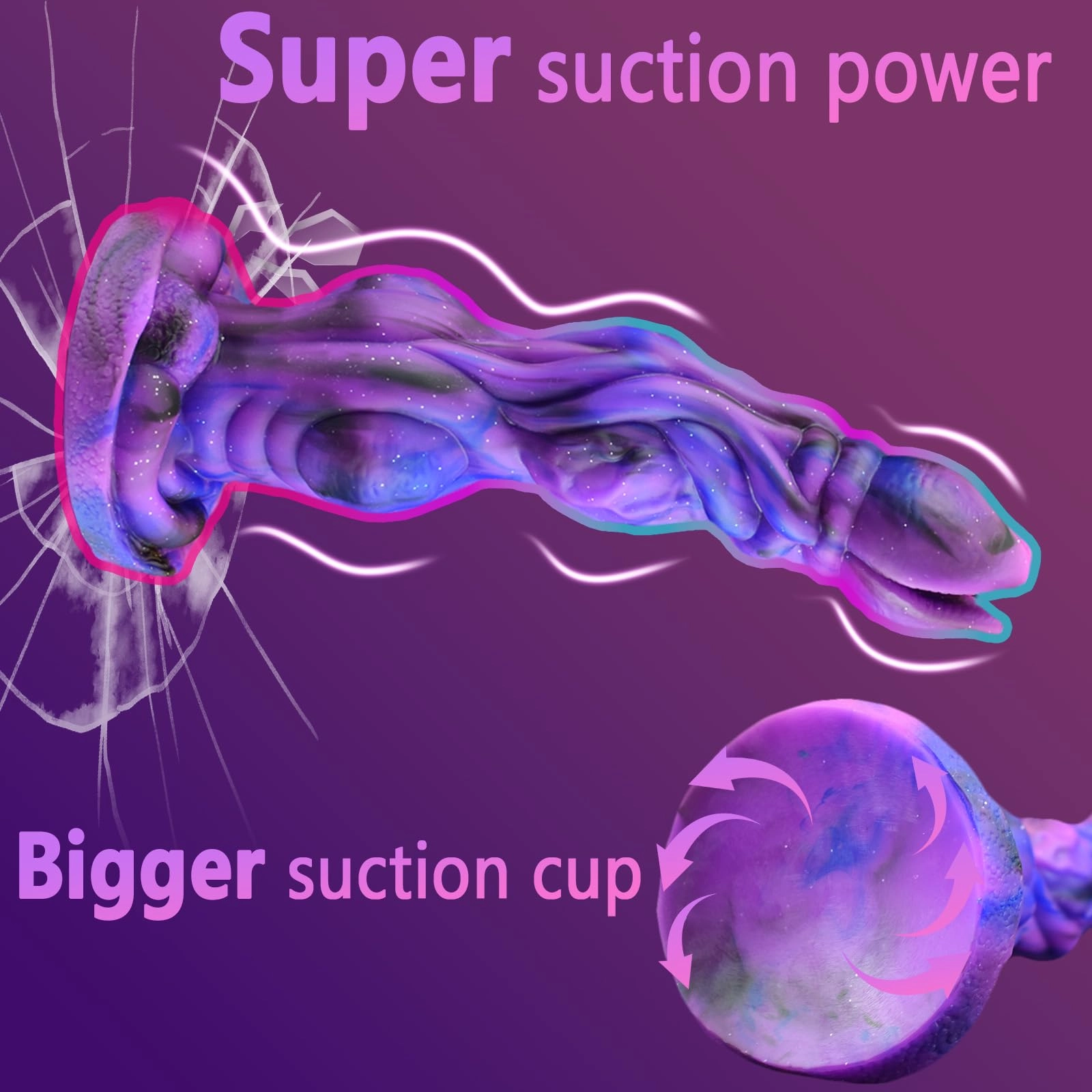 Demo 9.2 Fantasy Monster Dildo With Two Big Knots - Laphwing