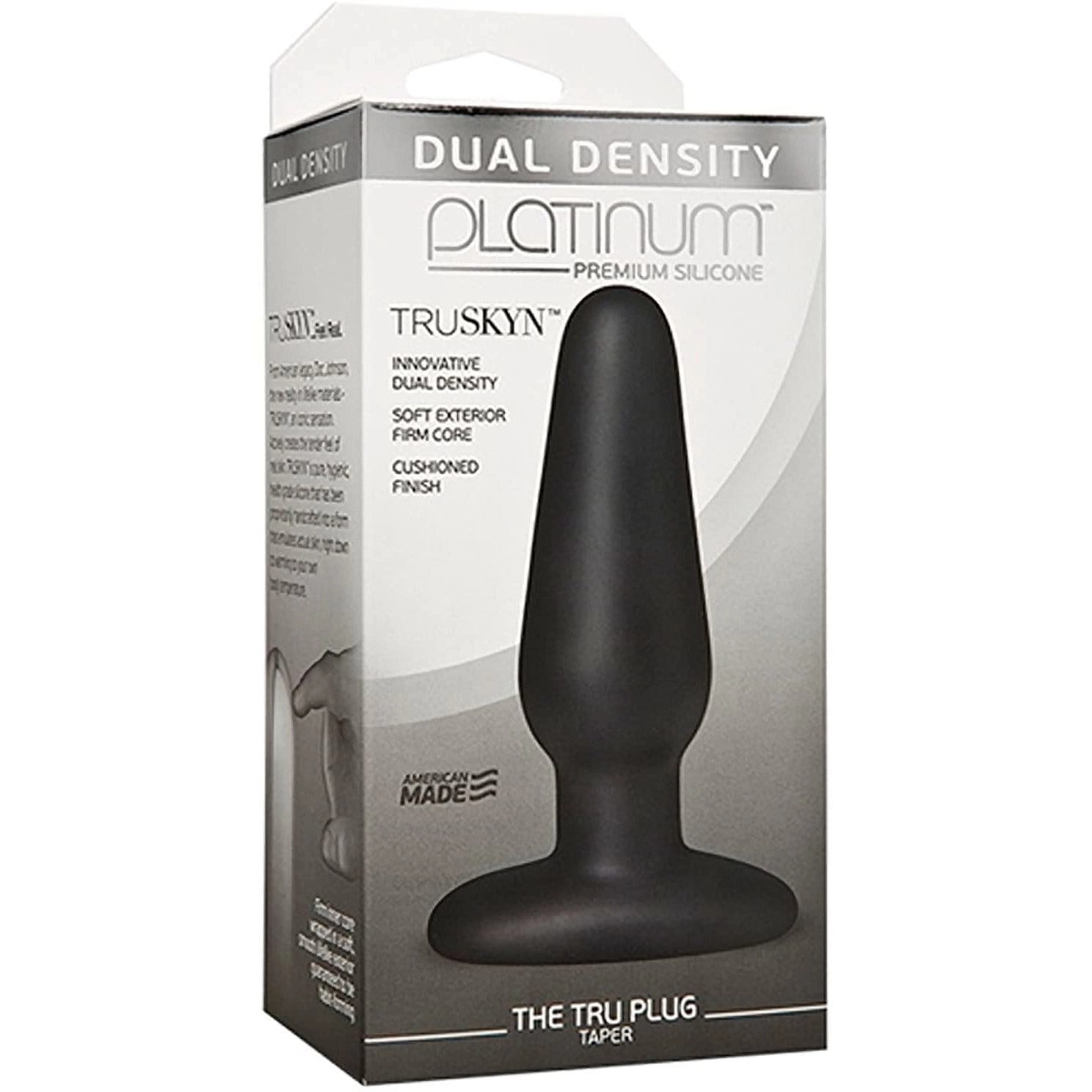 Doc Johnson Platinum The Tru Plug - Taper