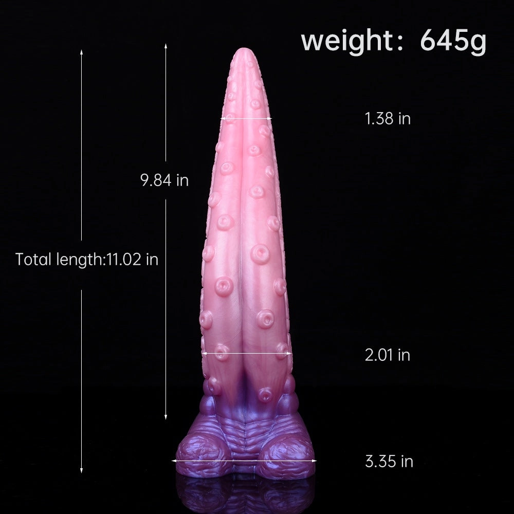 Draco 11.02 Huge Fantasy Dildo With Octopus Tentacle Texture - Laphwing