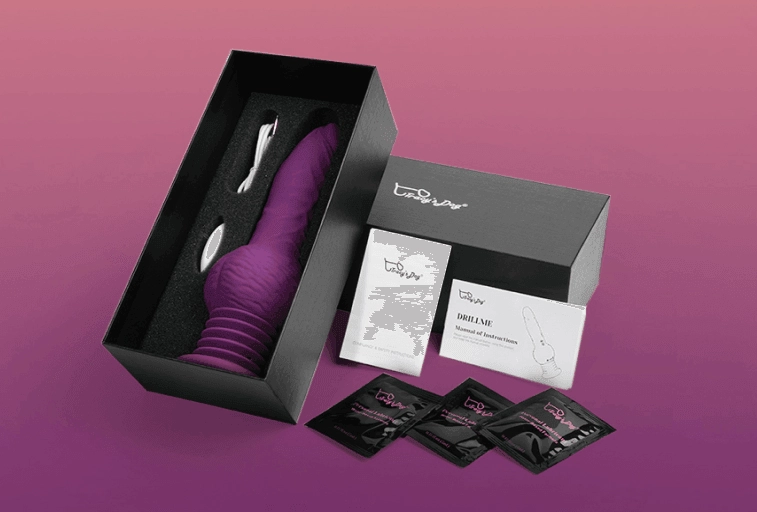 Drillme Thrustiing Dildoo Vibrator (B2B)