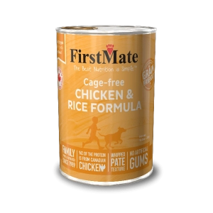FirstMate Grain Friendly Cage-free Chicken & Rice Formula Canned Dog Food