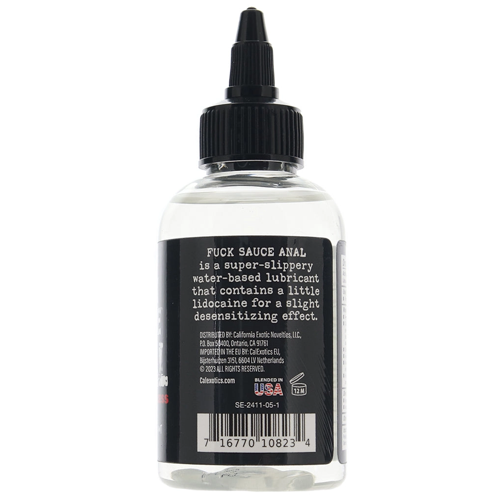 F**k Sauce Anal Numbing Lube 4oz/120ml