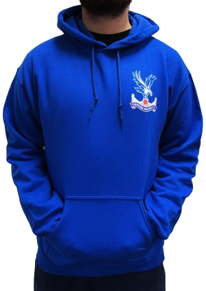 Gildan Adult Crystal Palace Supporter Hoodie Blue