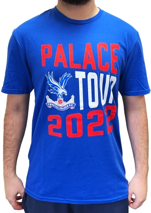 Gildan Adult Crystal Palace Supporter Tee Blue