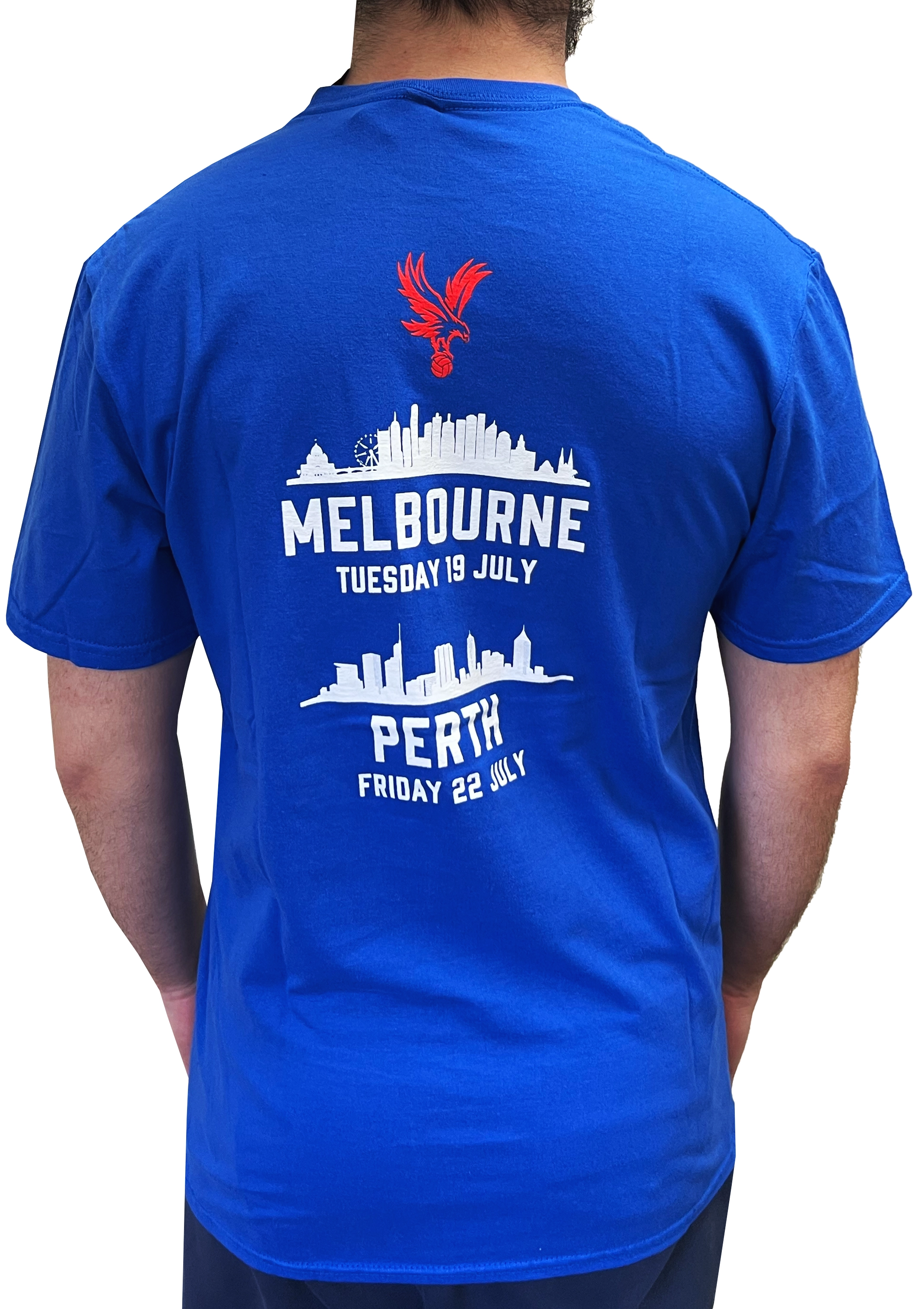 Gildan Adult Crystal Palace Supporter Tee Blue