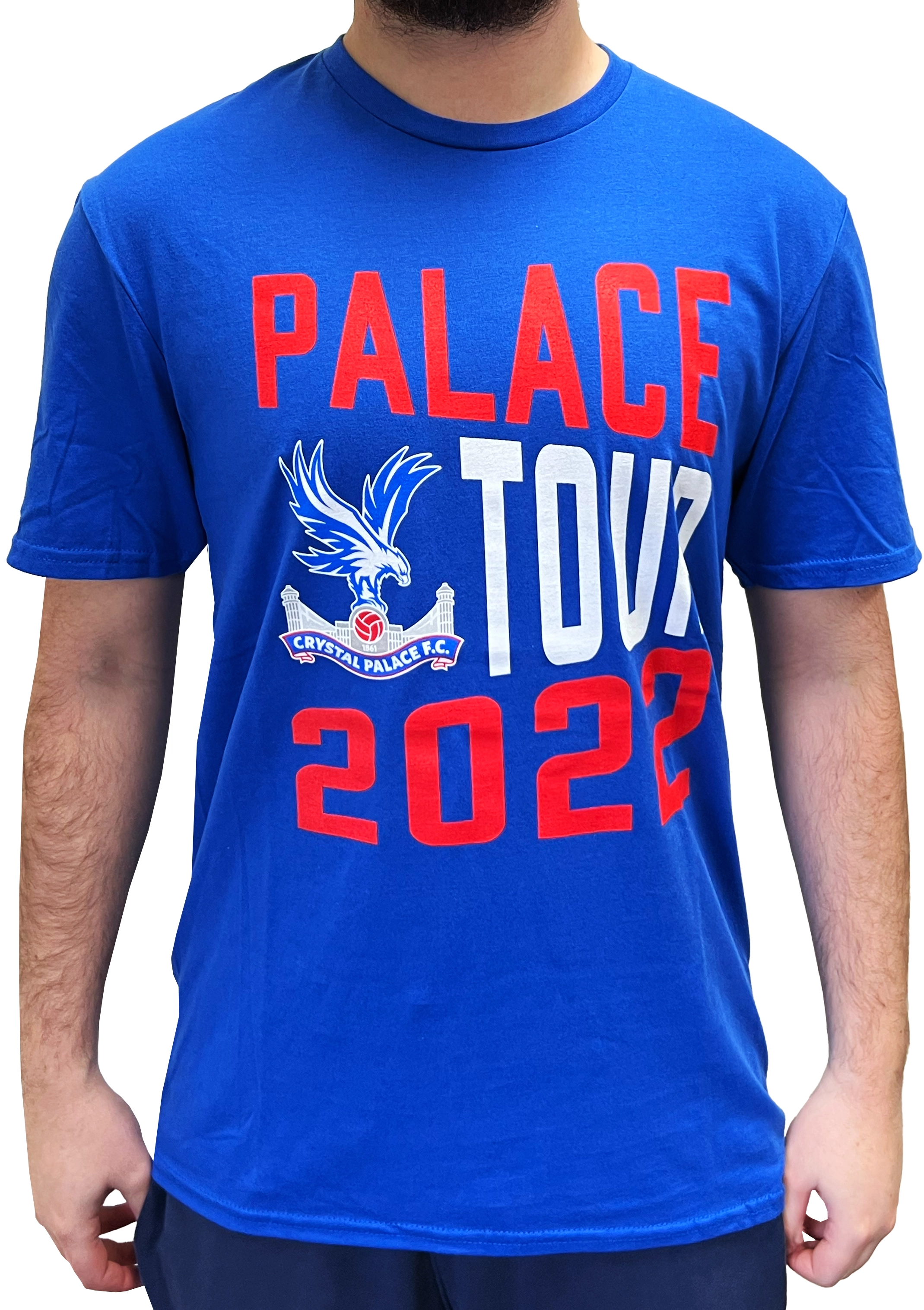 Gildan Adult Crystal Palace Supporter Tee Blue
