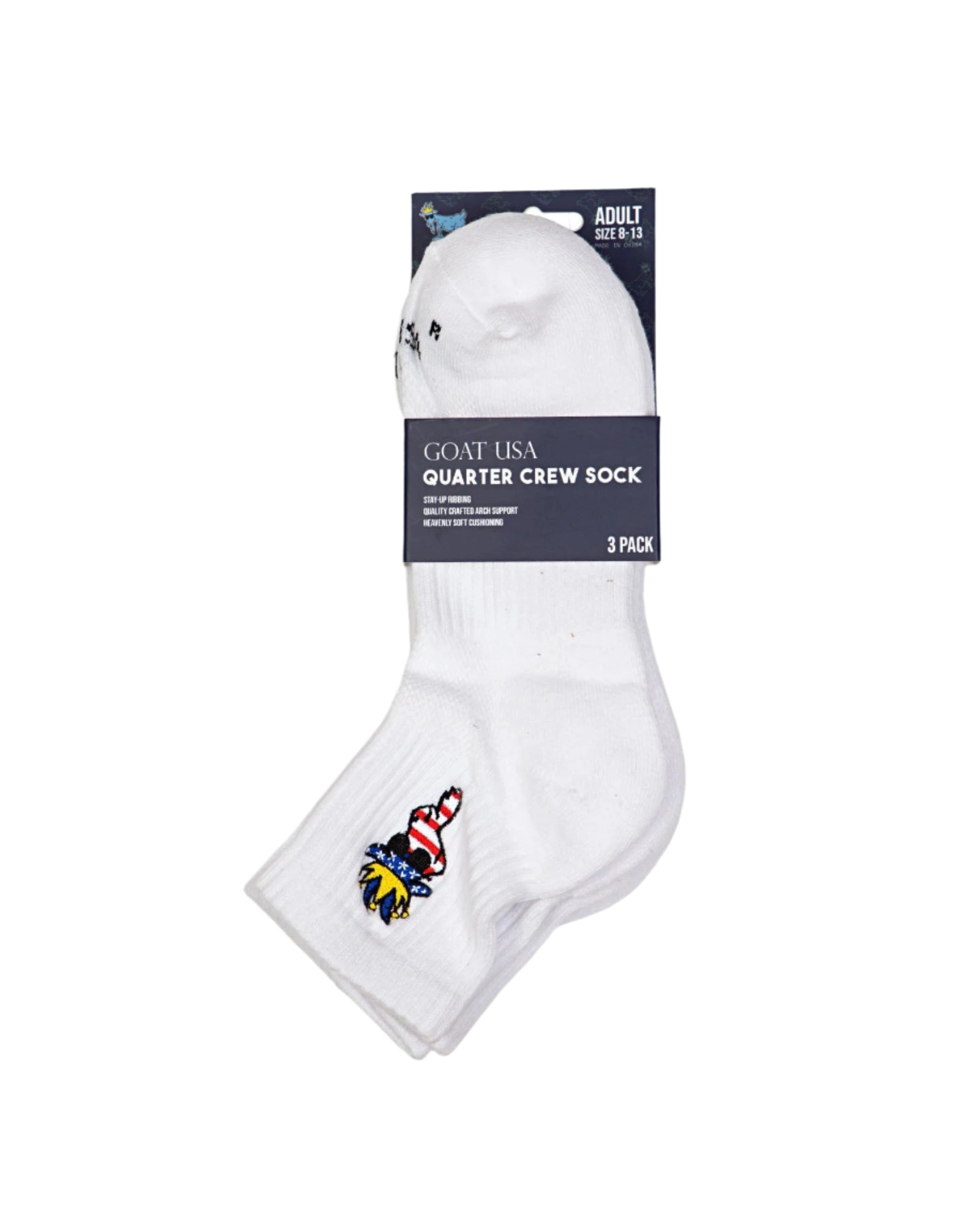 Goat USA Freedom Ankle Socks 3 Pack