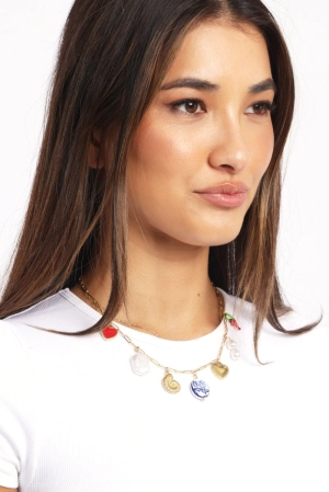 Gold Charm Necklace