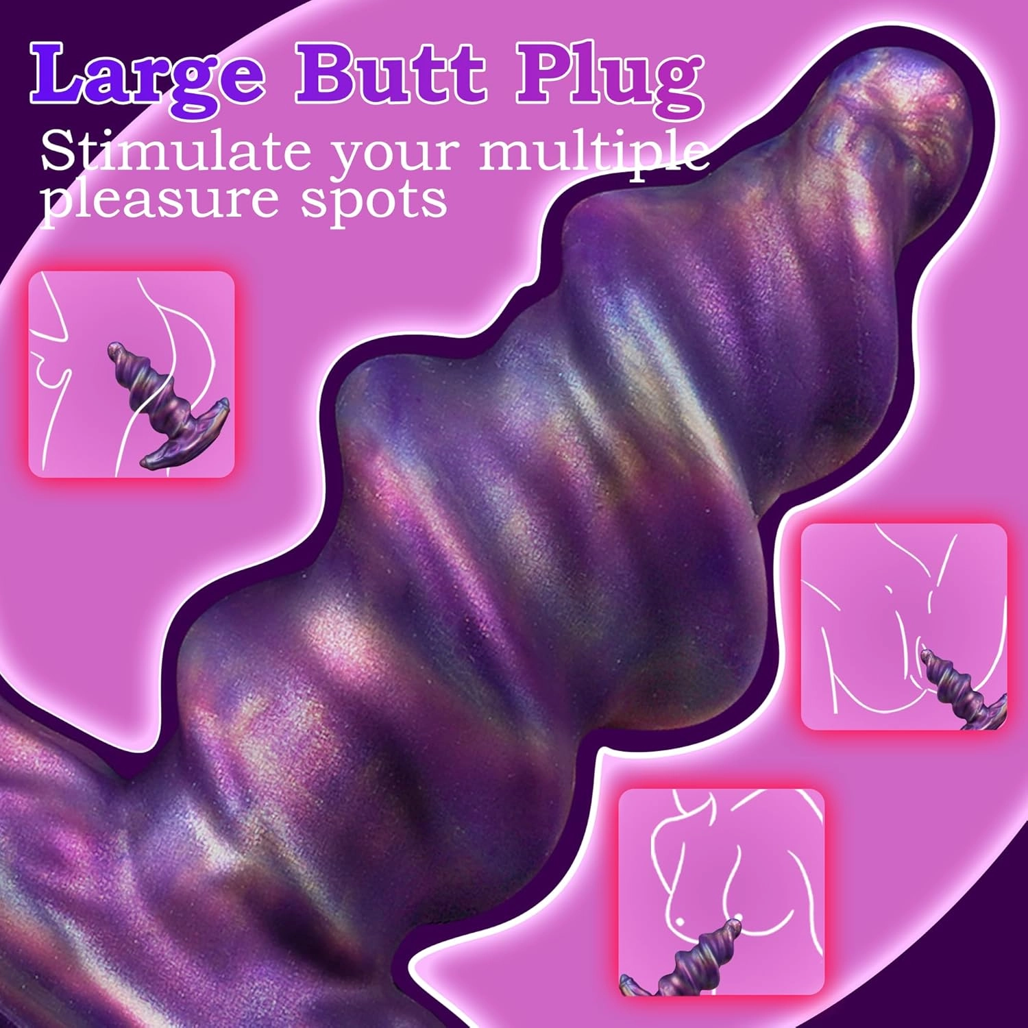Harper 6.5 XL Butt Plug Large Butt Plug -Laphwing