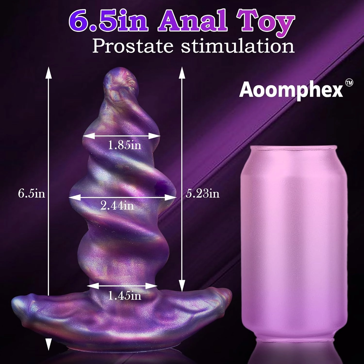 Harper 6.5 XL Butt Plug Large Butt Plug -Laphwing