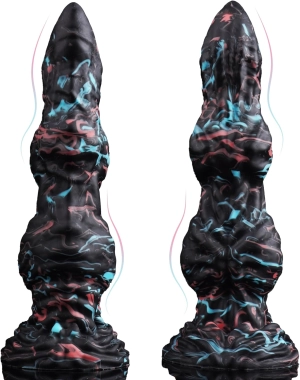Hydra 9.6 Monster Dildo Black Fantasy Dildo -Laphwing