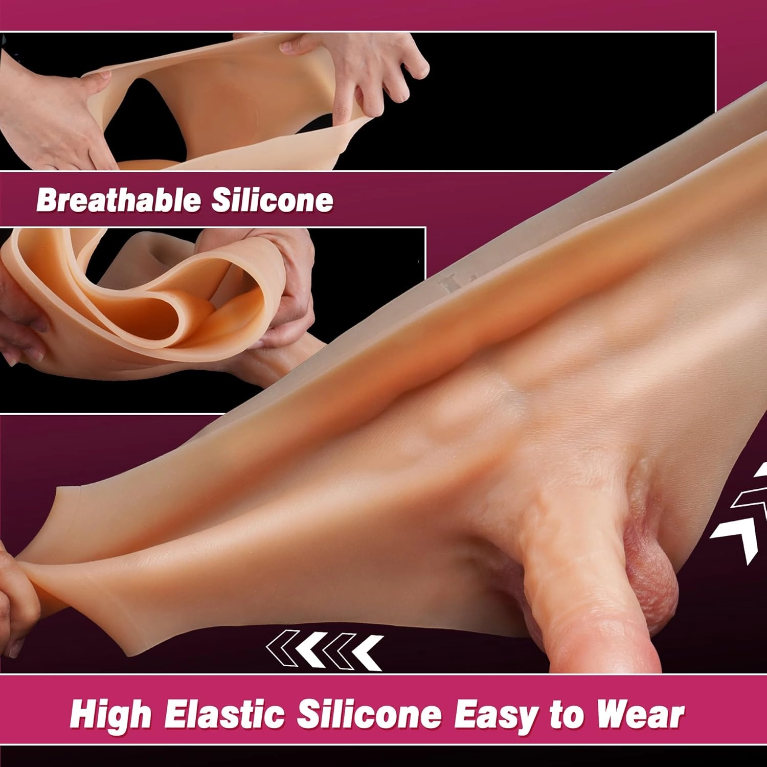Marcel Strap on Dildo Harness Wearable Dildo Panties-Laphwing