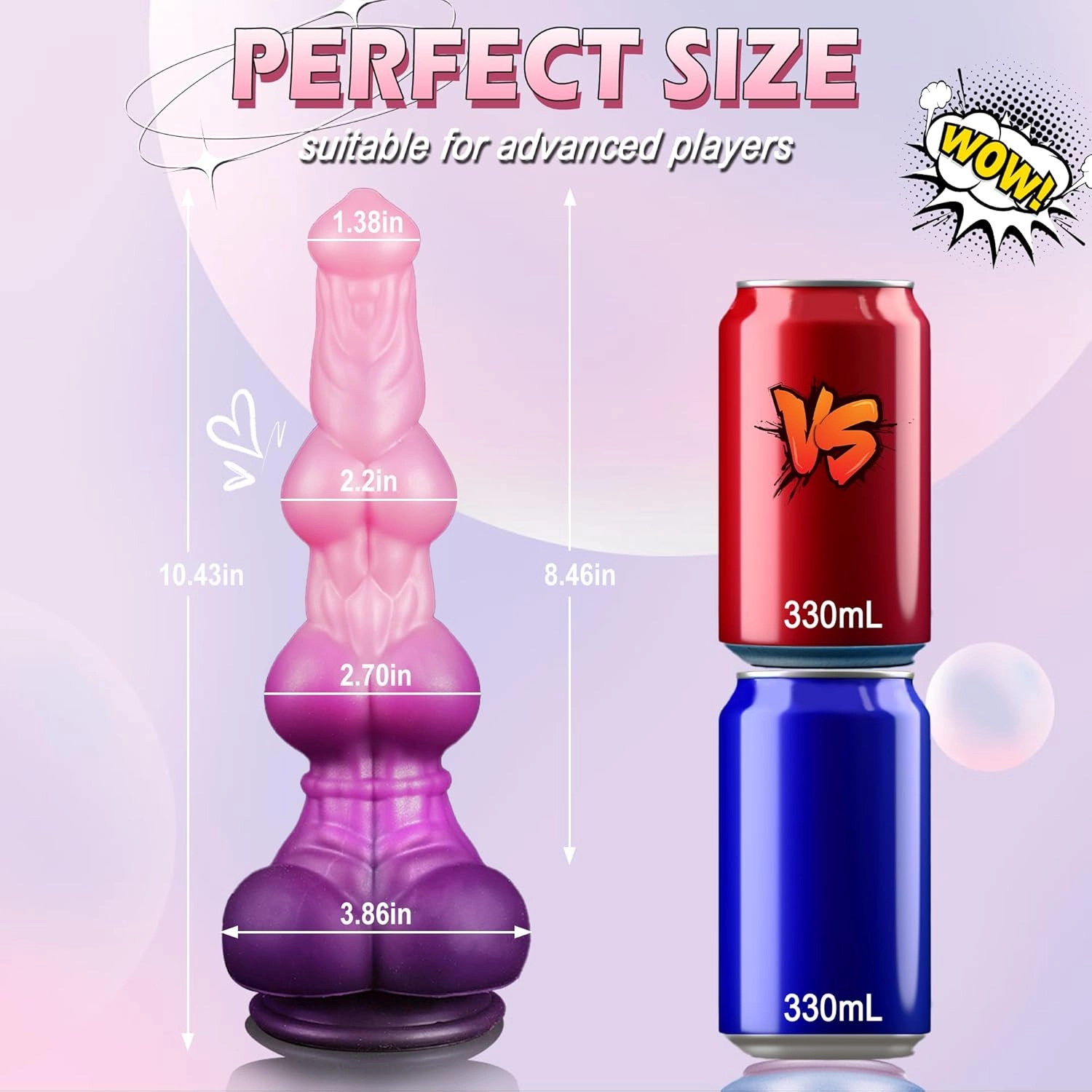 Martin 10.43 Huge Monster Dildo with Strong Suction Cup-Laphwing