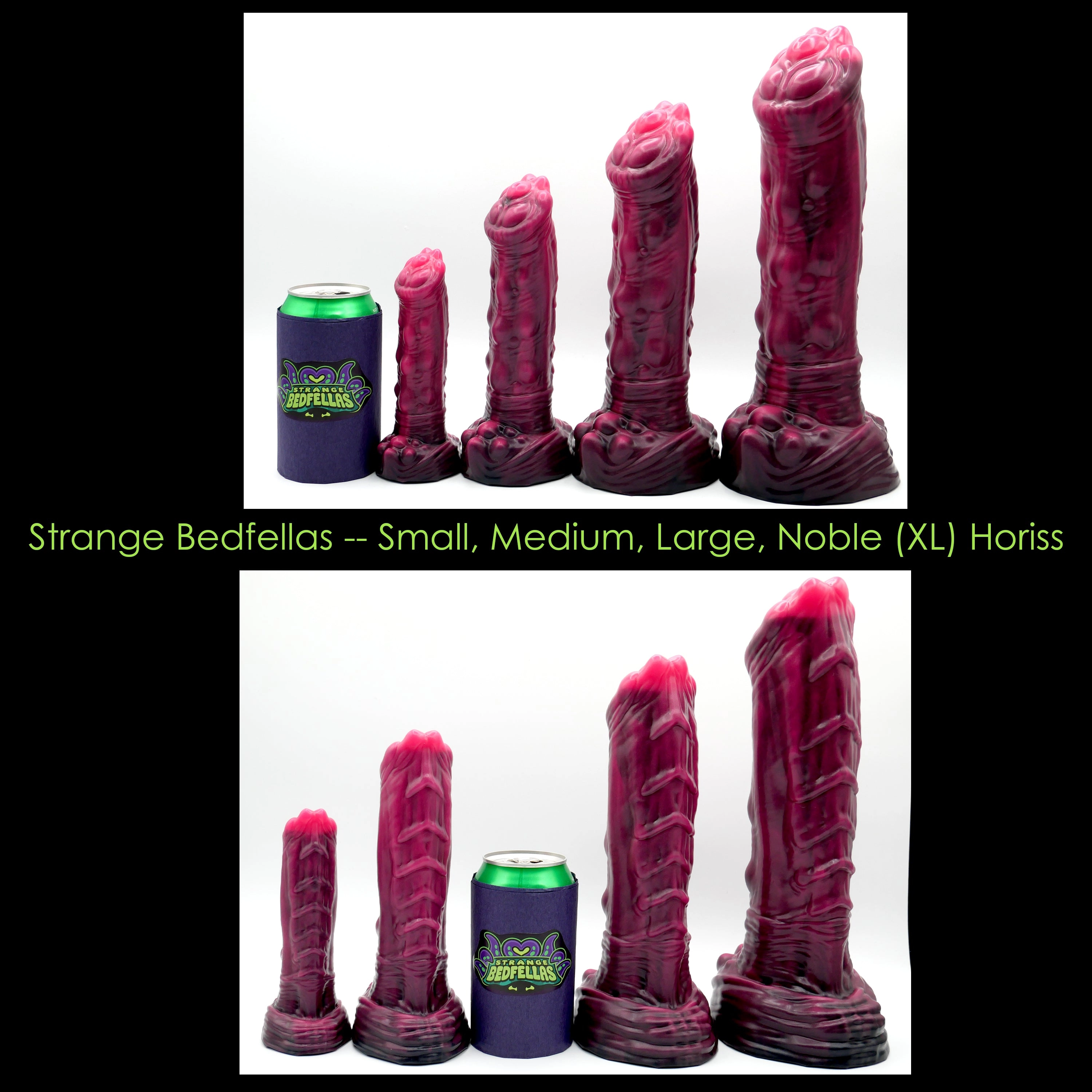 Medium Horiss -- Near Clear 31* silicone -- H-297