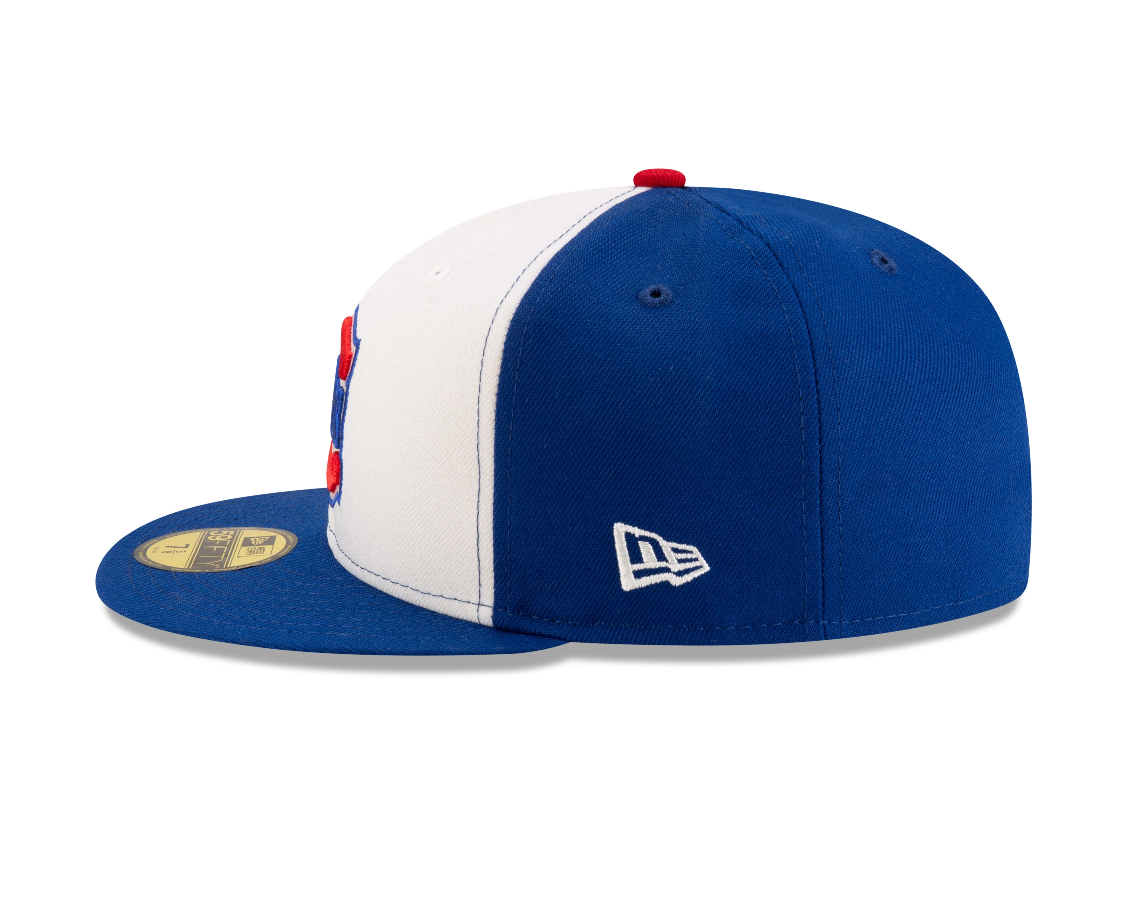 Men's Chicago Cubs 2025 New Era White/Royal Alternate Authentic Collection On-Field 59FIFTY Fitted Hat