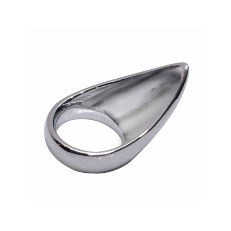 Metal Teardrop Cock Ring 40mm