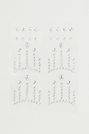 Metallic Face Jewellery Sticker