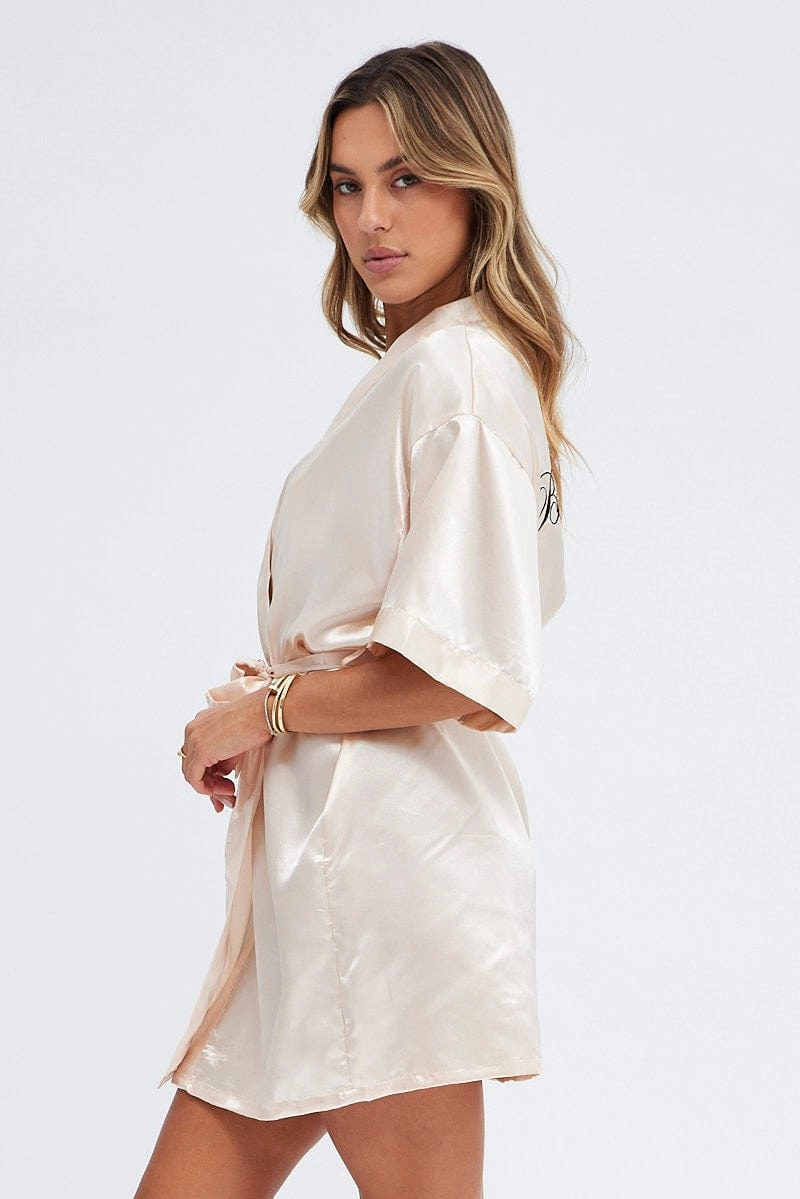 Nude Bridesmaid Nightgown