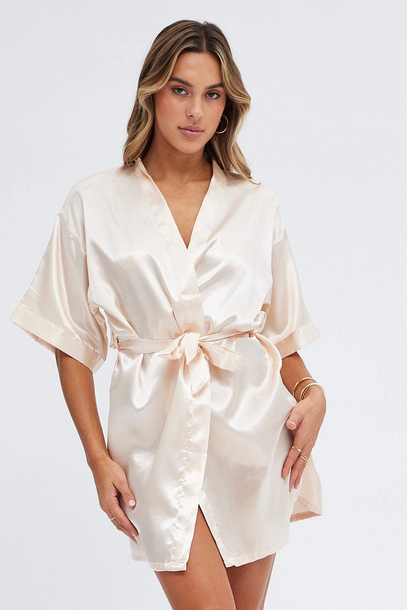 Nude Bridesmaid Nightgown