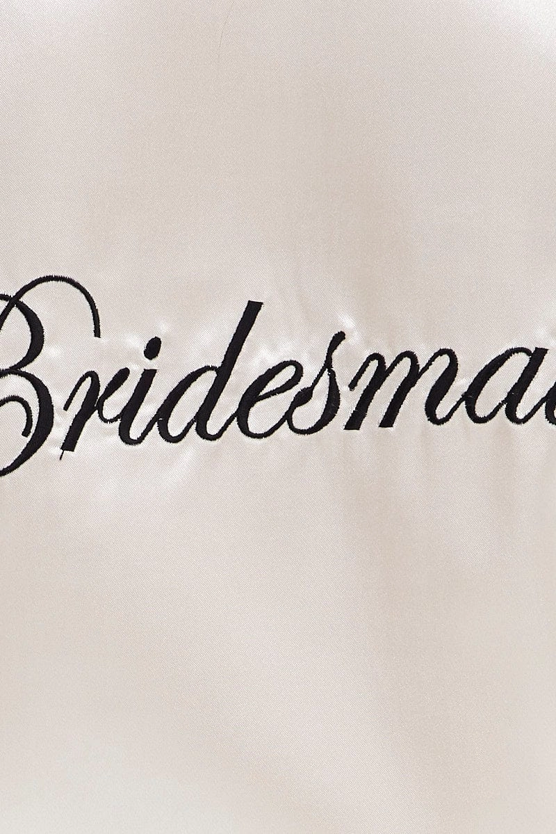 Nude Bridesmaid Nightgown