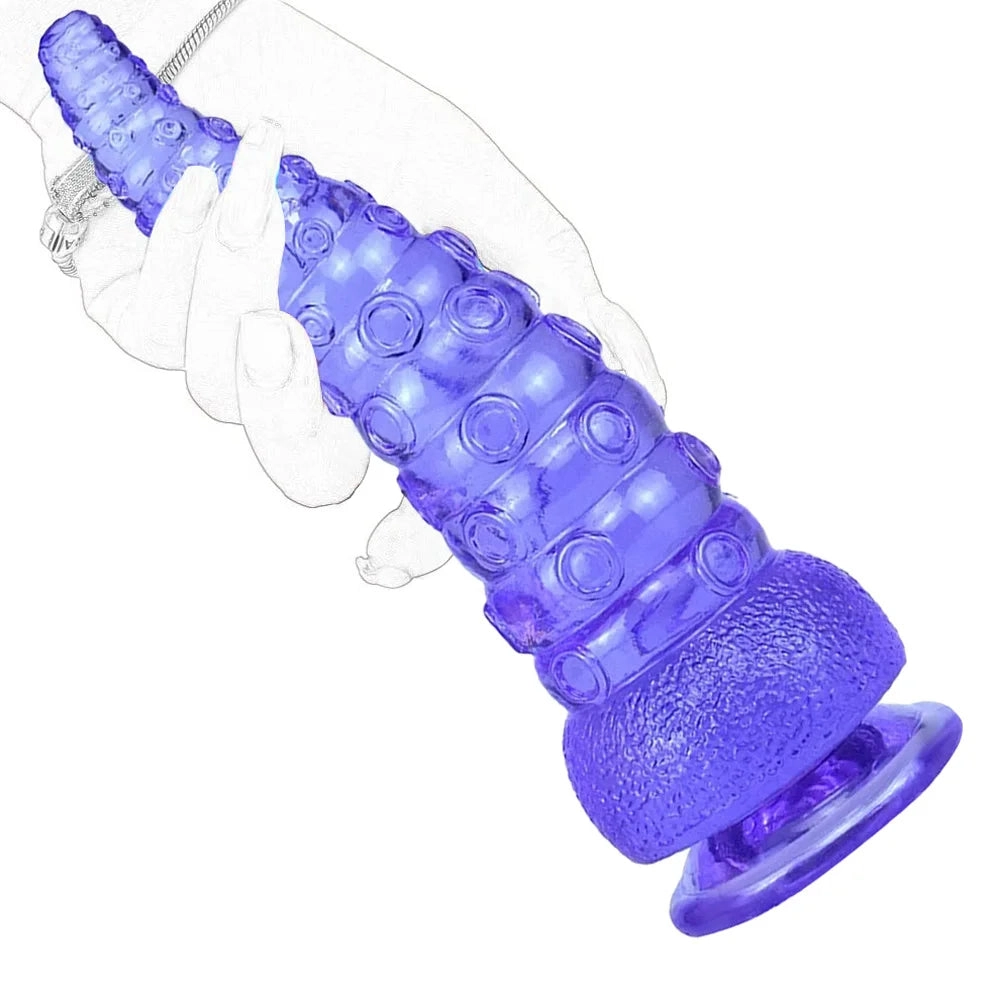Octopus Dildo with Suction Cup Sea Monster Dildo