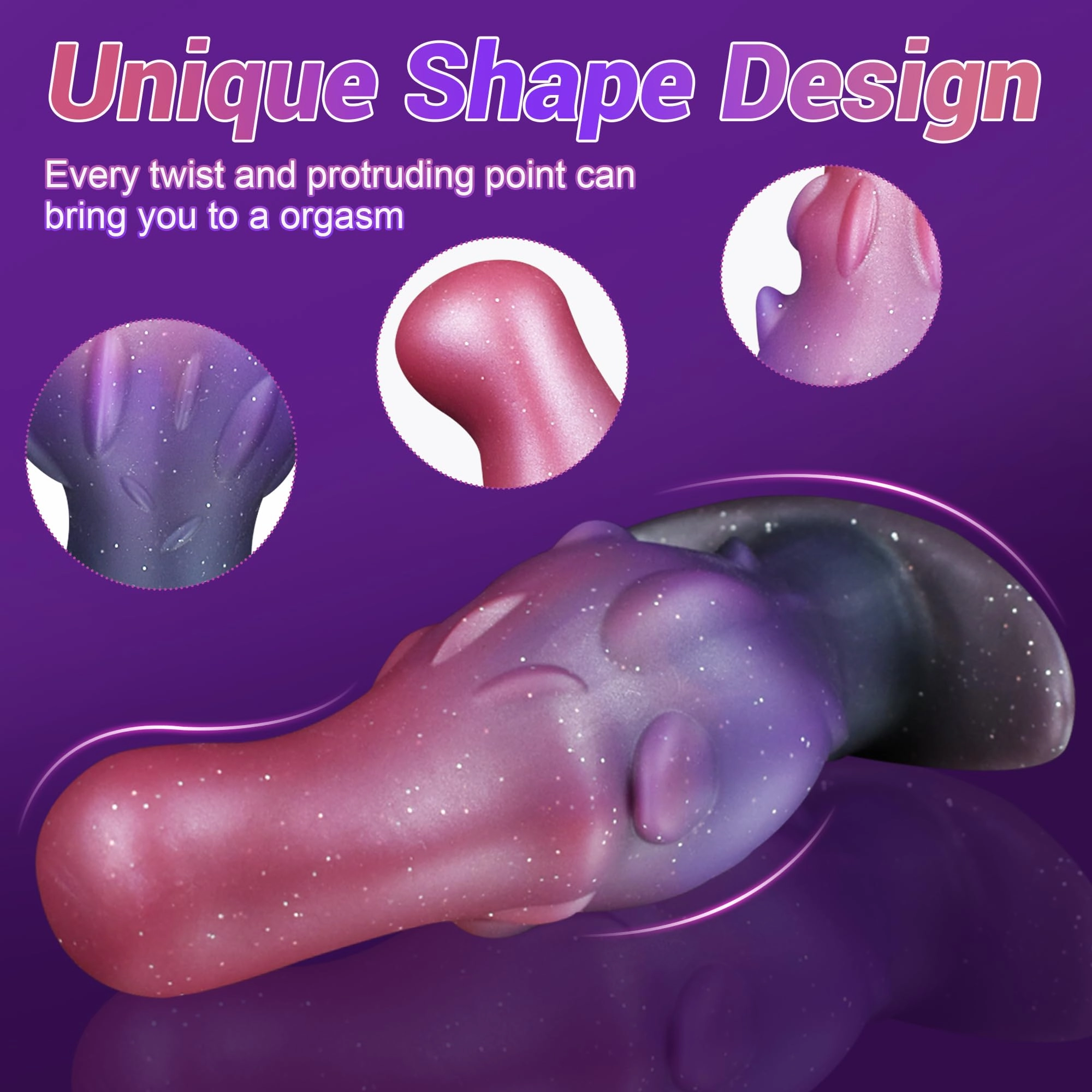 Purpurea Silicone Anal Plug Wearable With T-Base Design - Laphwing