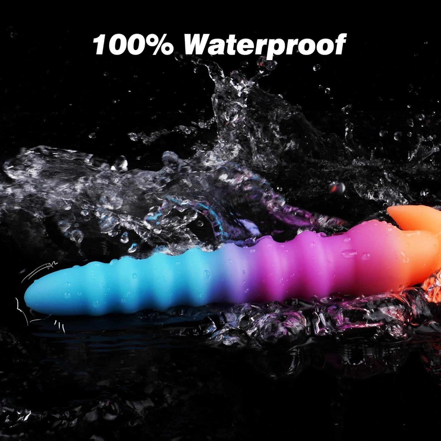 Rainbow Beads Anal Dildo Fantasy Dildo - Laphwing