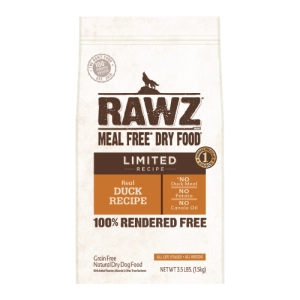 RAWZ Meal Free Real Duck Recipe Dry Dog Food