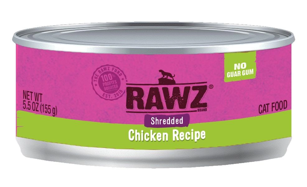 RAWZ Shredded Chicken Canned Cat Food