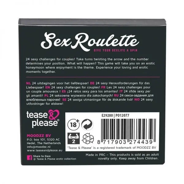 Sex roulette Love & Marriage Tease and Please