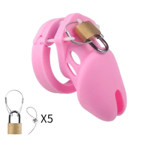 Silicone Chastity Cock Cage