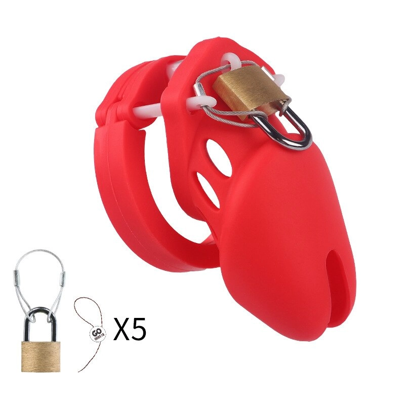 Silicone Chastity Cock Cage
